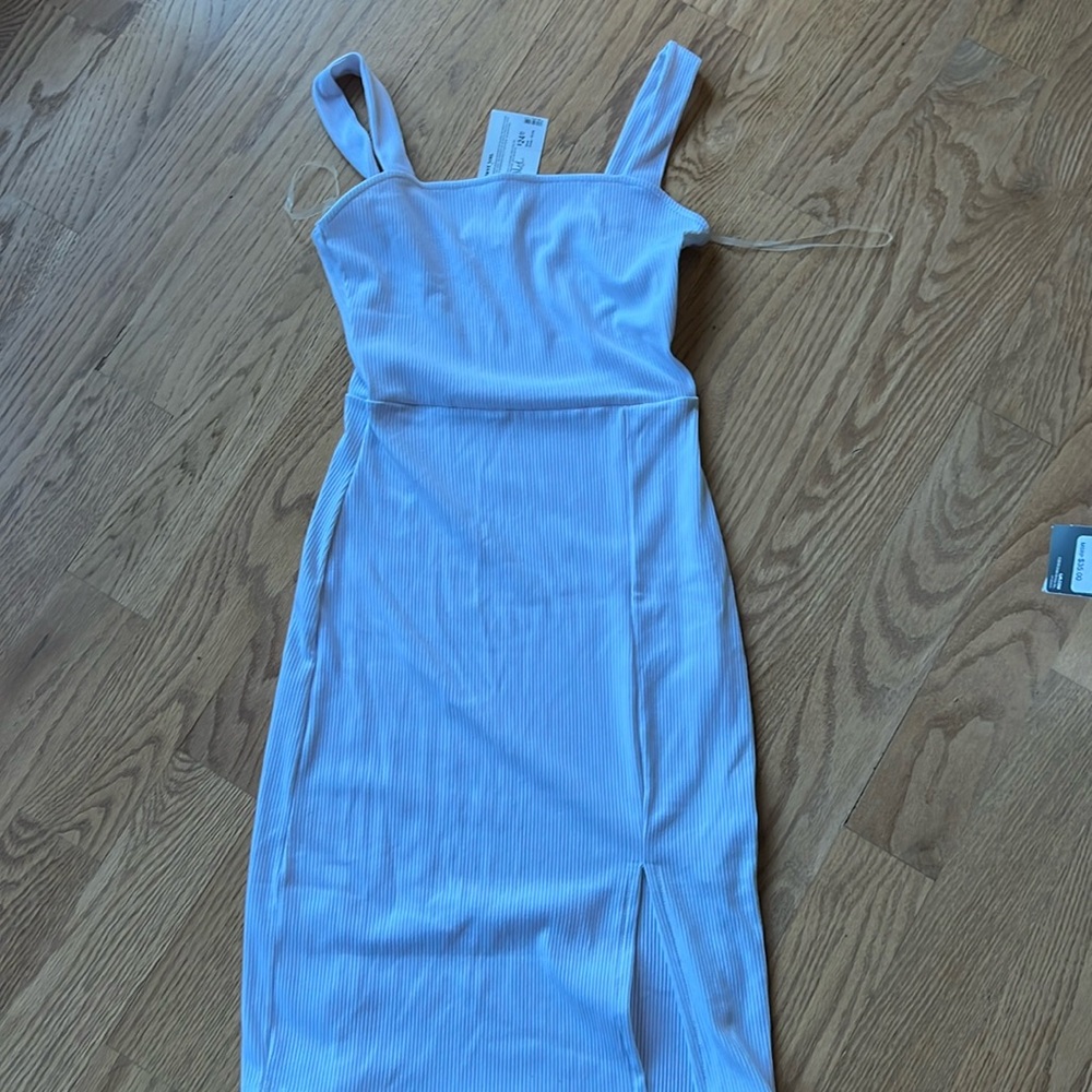 White medium dress